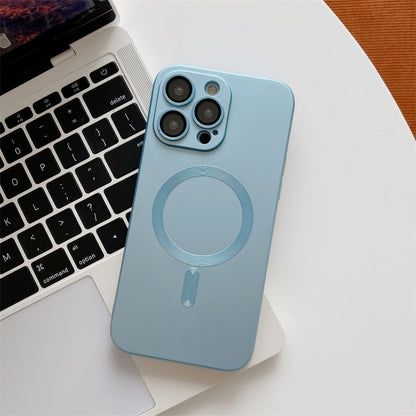 Magnetic Suction Electroplating Mobile Phone Case