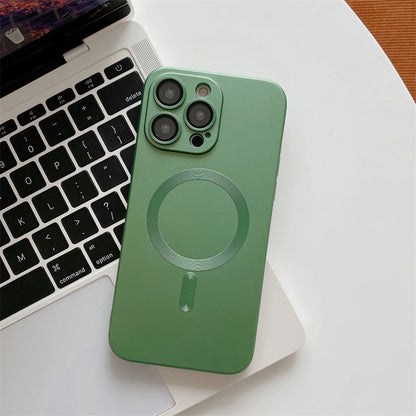 Magnetic Suction Electroplating Mobile Phone Case