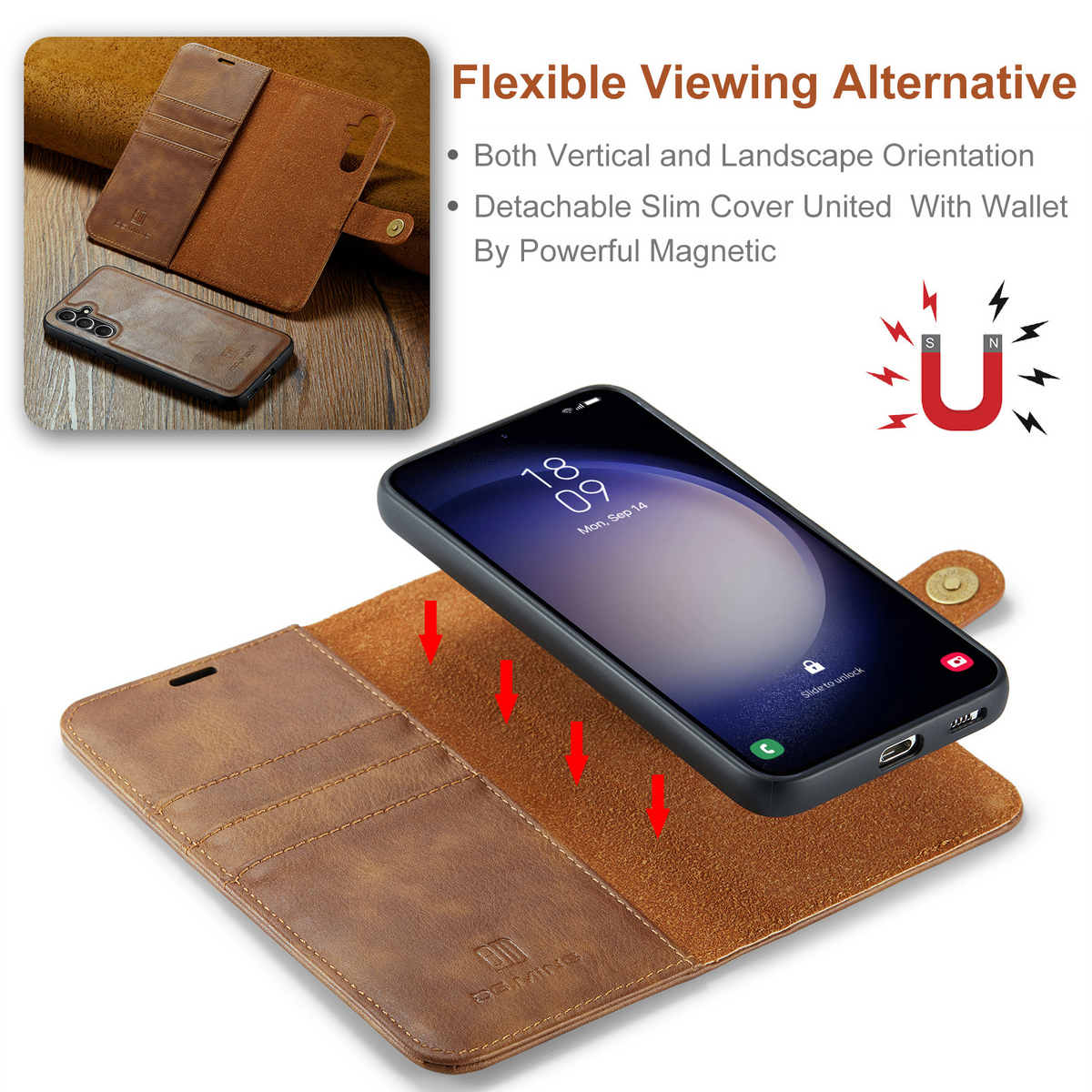 Shockproof Wallet Phone Case