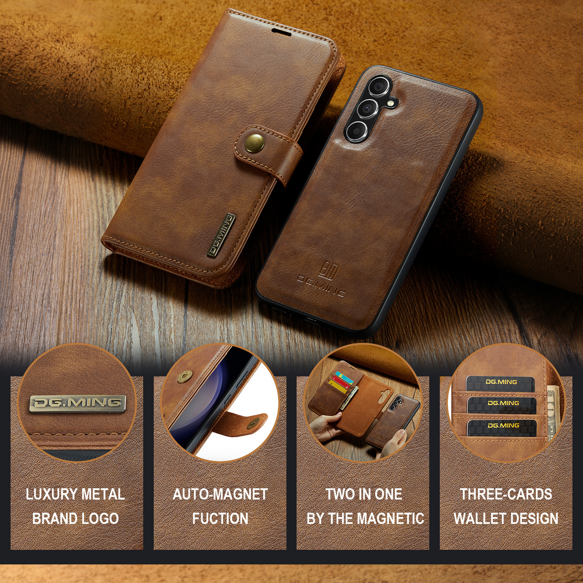 Shockproof Wallet Phone Case