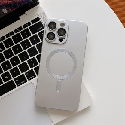 Magnetic Suction Electroplating Mobile Phone Case