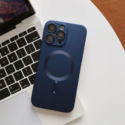 Magnetic Suction Electroplating Mobile Phone Case